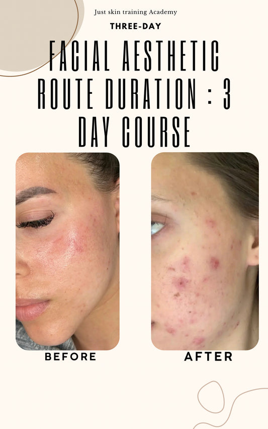 Facial aesthetic route
Duration : 3 Day course